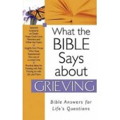 What The Bible Says About Grieving by Barbour Publishing 